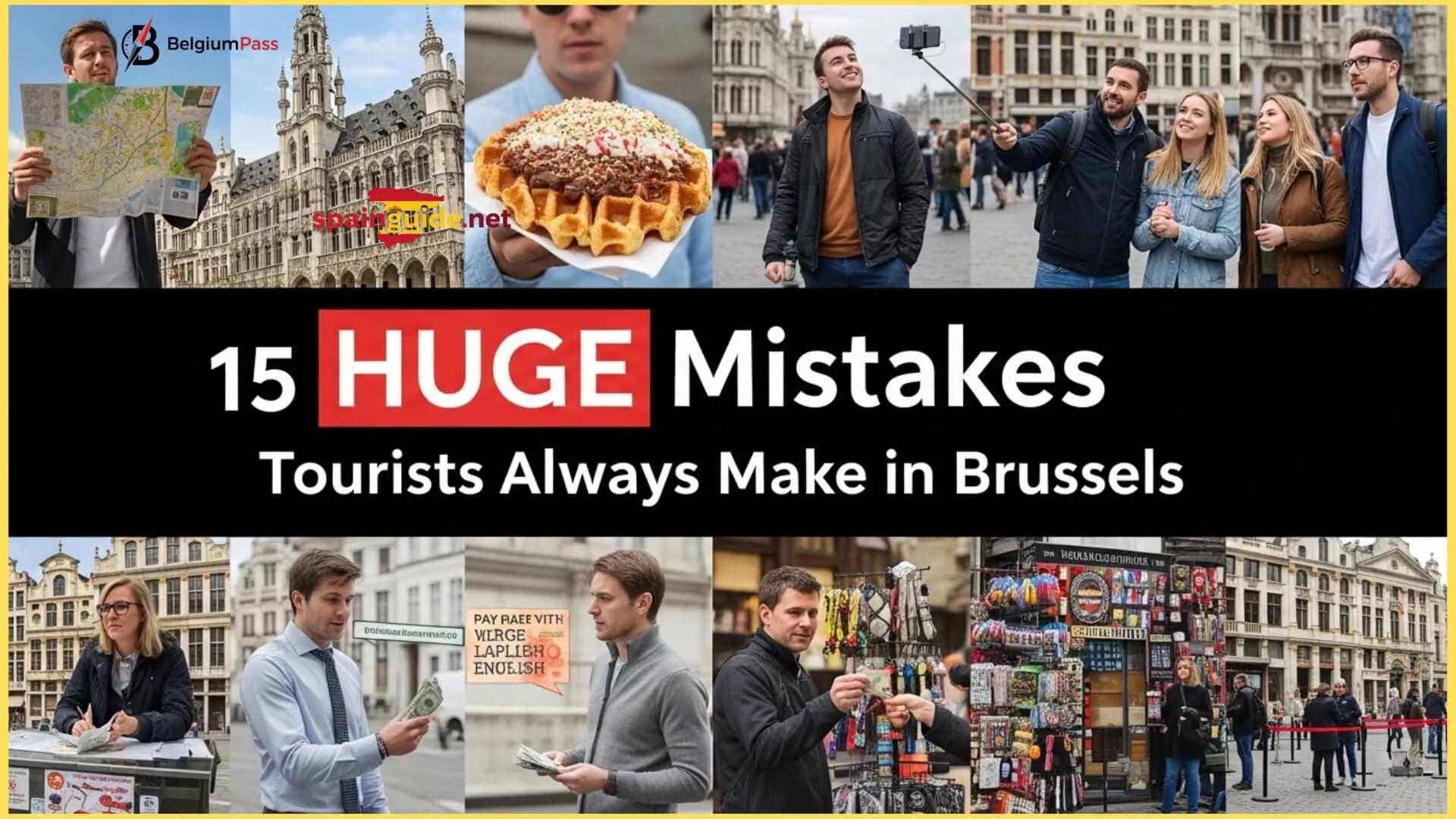 15 HUGE Mistakes Tourists Always Make in Brussels